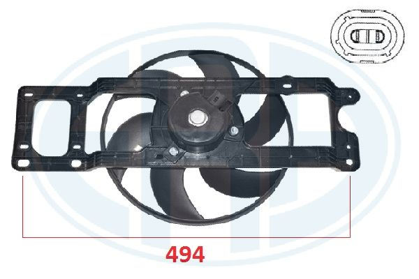 WILMINK GROUP ventilátor, motorhűtés WG2101529