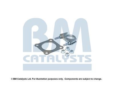 Montagesatz, Abgasanlage