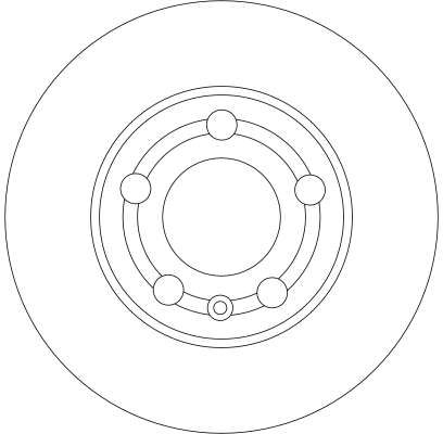 TRW DF4253 Brake Disc