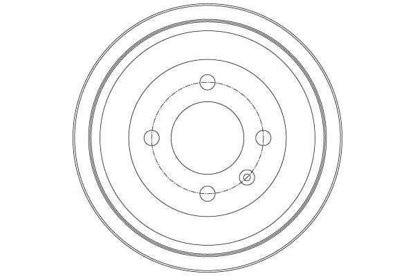 Гальмівний барабан, Trw DB4425