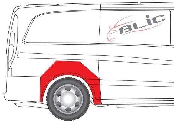 BLIC 6504-03-3542592K Inner Wing Panel