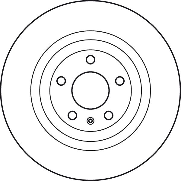 TRW DF4818S Brake Disc