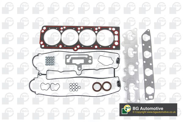 Комплект ущільнень, голівка циліндра, ASTRA/OMEGA/VECTRA/NUBIRA 2.0i 94 -(верхній), Bg Automotive HK3523