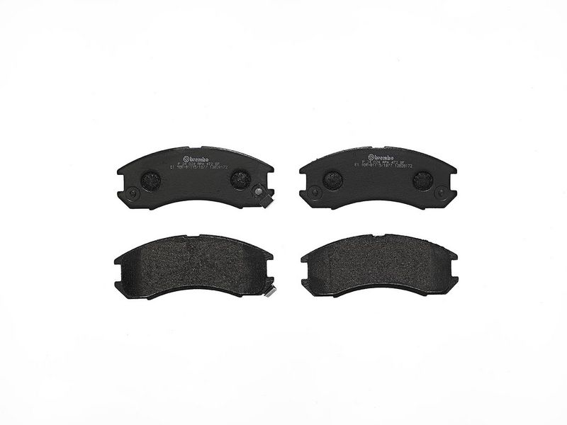 комплект спирачно феродо, дискови спирачки BREMBO