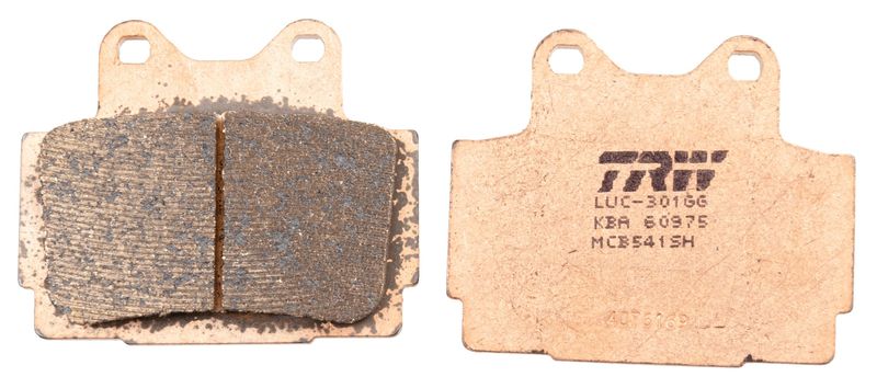 Bremsbelagsatz, Scheibenbremse