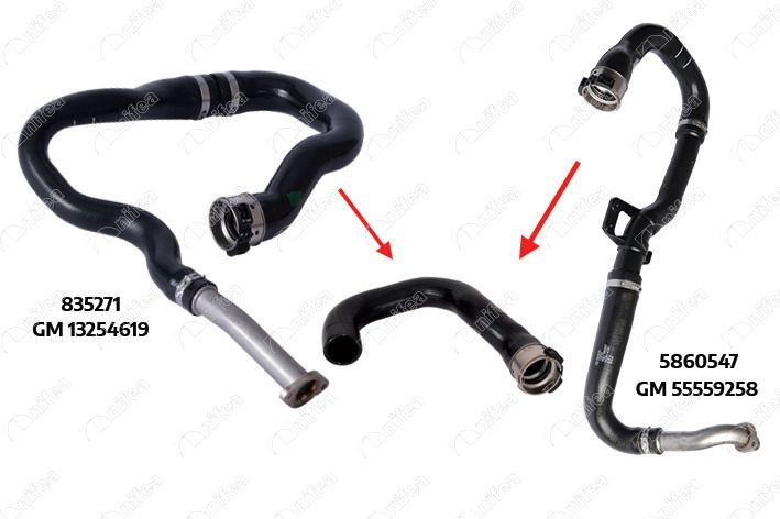 TURBO HORTUMU PLASTIK PARCA HARIC OPEL CORSA D 1.3 CDTI