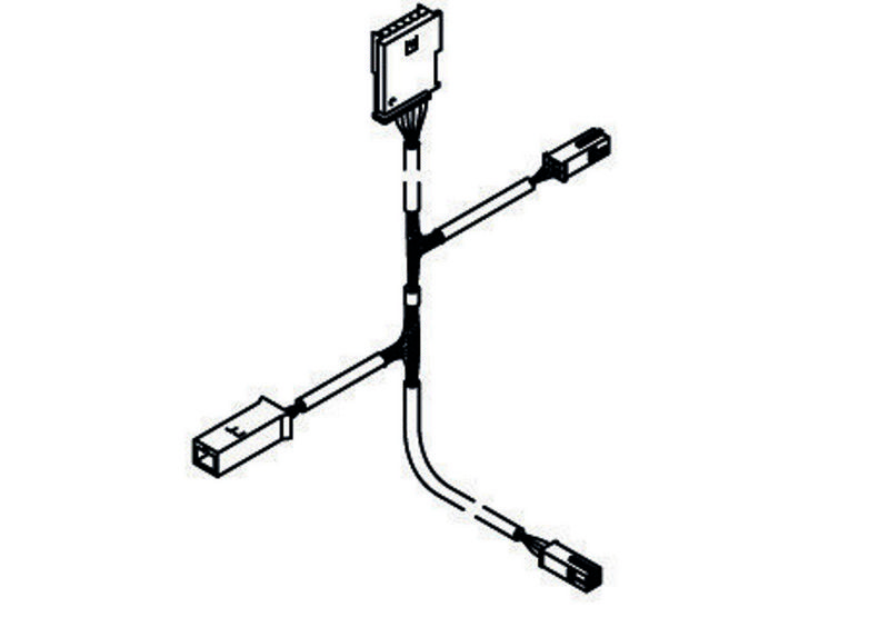 Set reparat cabluri, agreg. încălzire (încălzire staționare) WEBASTO ESVT Adapter receiver T91/T100 1320949A