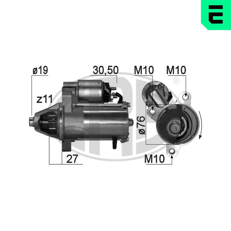 ERA 220833 Starteris