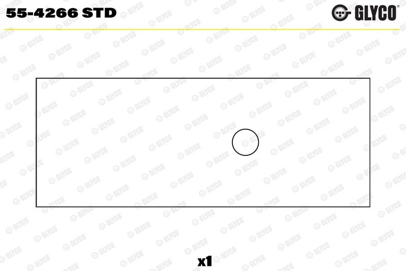 Coussinet+palier+bielle GLYCO 55-4266 STD