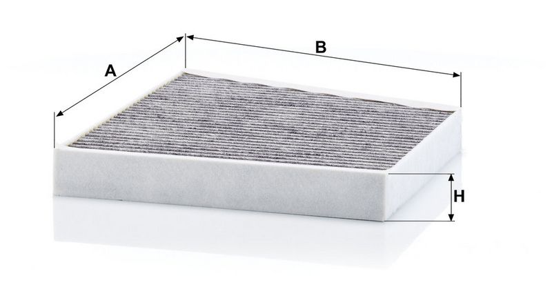 Filter, salongiõhk, MANN-FILTER CUK 3172