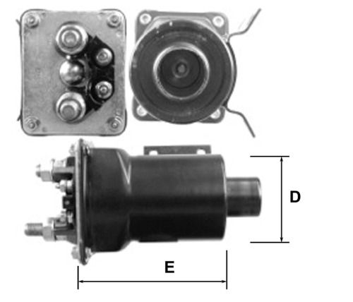 GM Solenoidinis jungiklis, starteris