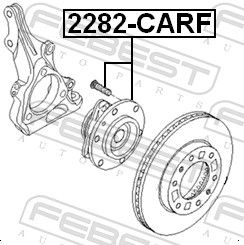 FEBEST 2282-CARF Wheel Hub