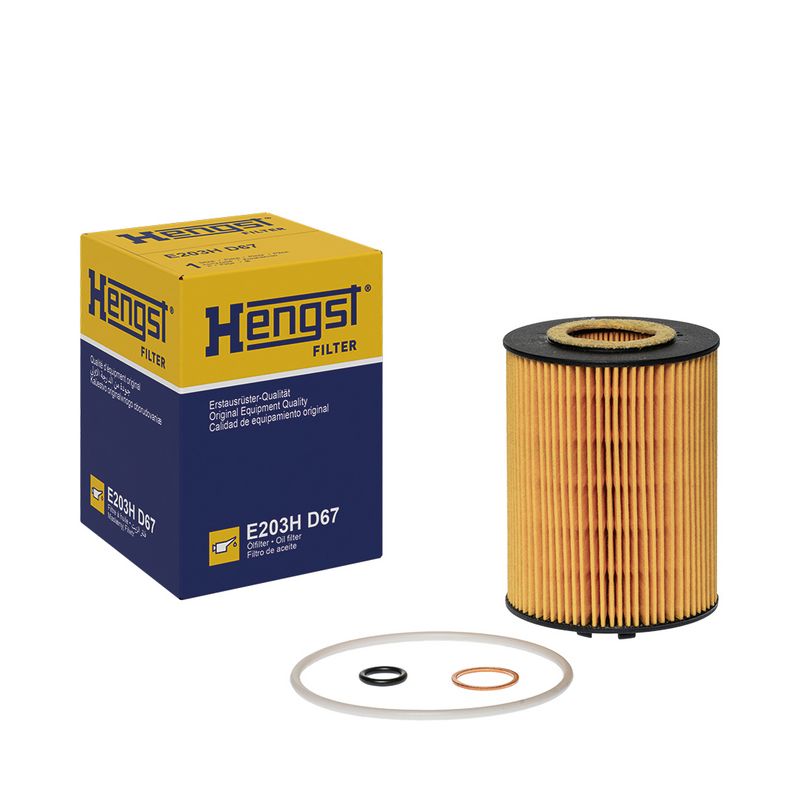 HENGST FILTER E203H D67 Oil Filter