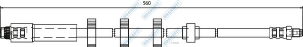 APEC Brake Hose BHO4157