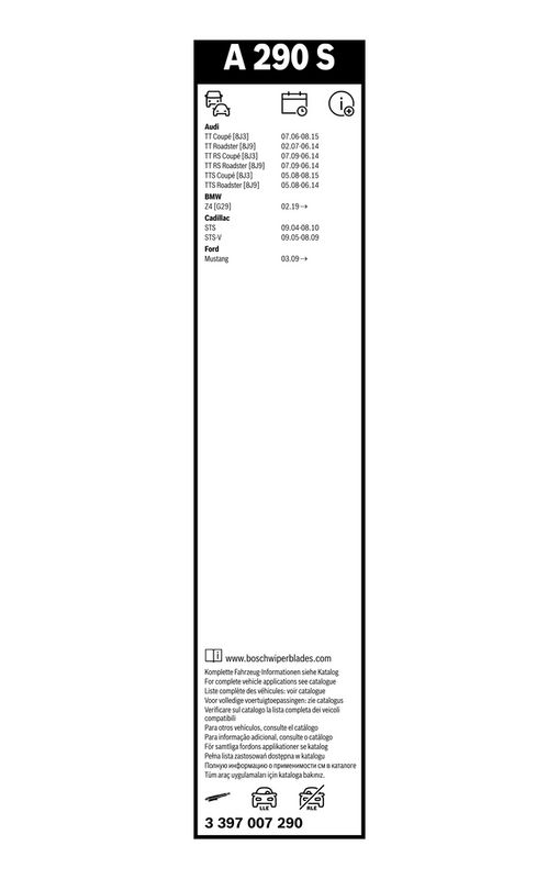 BOSCH 3 397 007 290 Wiper Blade