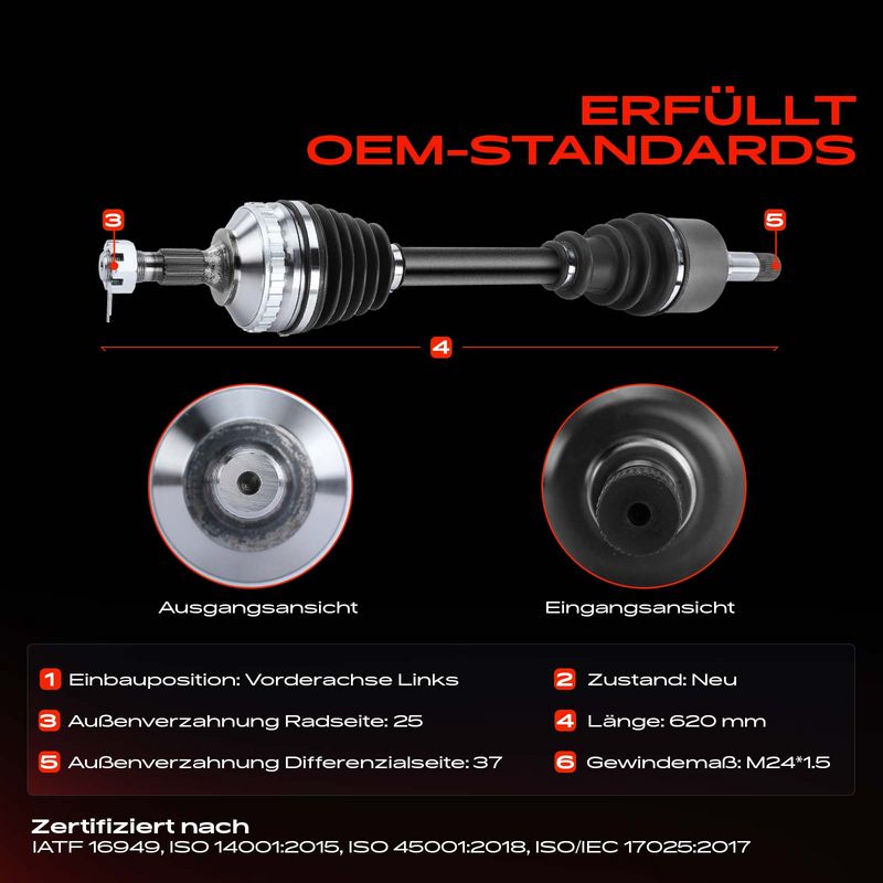 Frankberg 5481FB0010368 Drive Shaft
