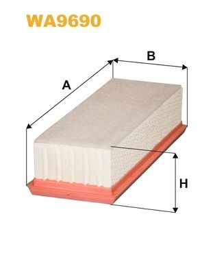 WIX FILTERS WA9690 Air Filter