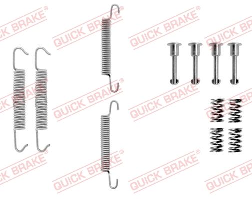 QUICK BRAKE tartozékkészlet, rögzítőfék pofa 105-0621