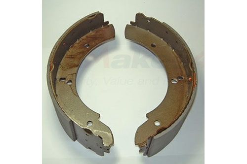 AG PARTS 11591 - Brake Shoe Set, parking brake