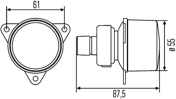 Вказівник повороту, Hella 2BA008221-007