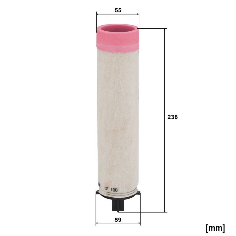 MANN-FILTER CF100 Secondary Air Filter