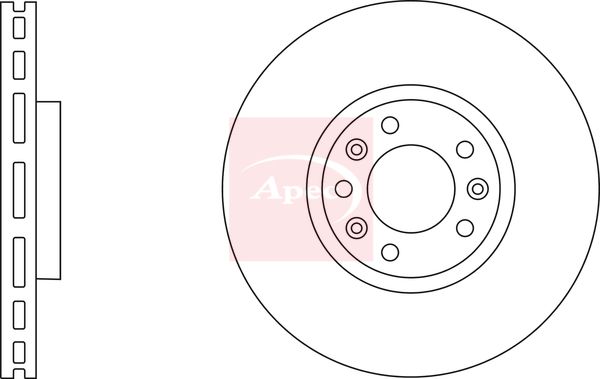APEC Brake Disc DSK2864