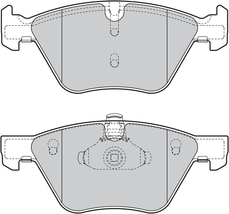 VALEO 601283 Brake Pad Set, disc brake