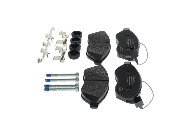 BOSCH 0 986 494 591 Комплект гальмівних накладок, дискове гальмо
