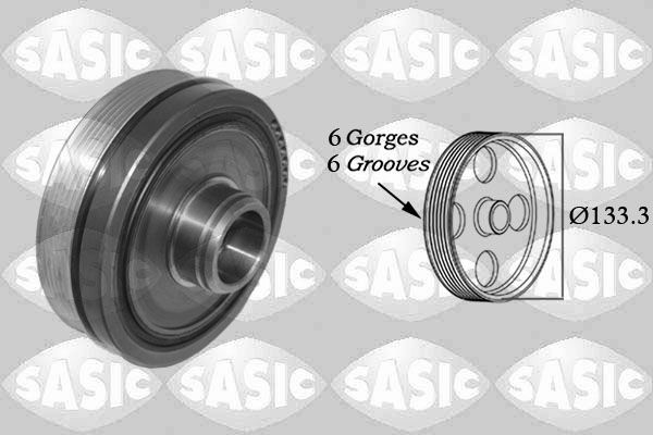 SASIC 2150057 - Belt Pulley, crankshaft