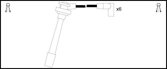 Juego de cables de encendido