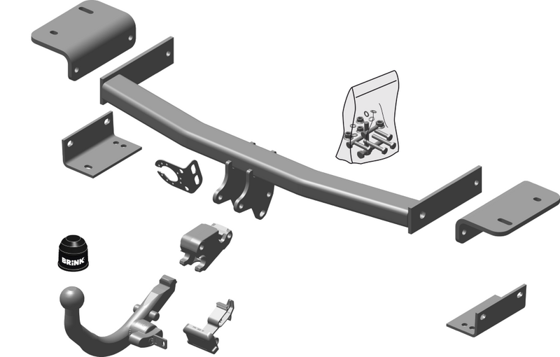BRINK 529400 Trailer Hitch