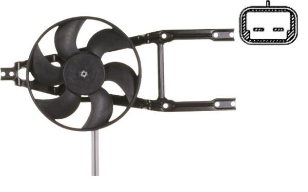 MAHLE ventilátor, motorhűtés CFF 321 000S