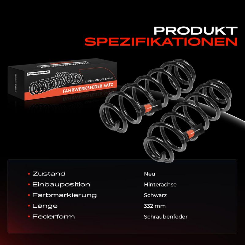 Frankberg 5481FB0053913 Suspension Spring
