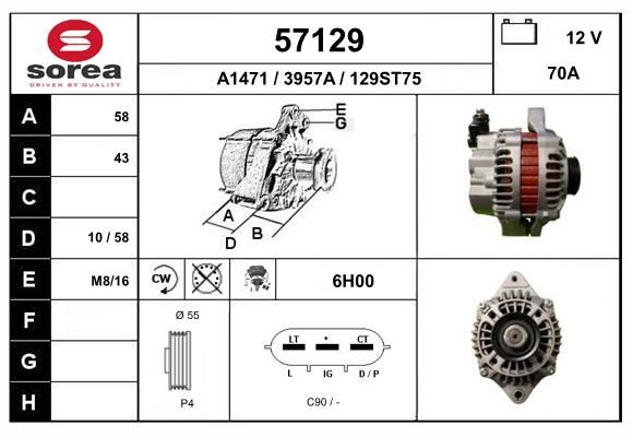 EAI generátor 57129