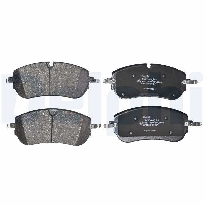 Set placute frana,frana disc LP3835 DELPHI