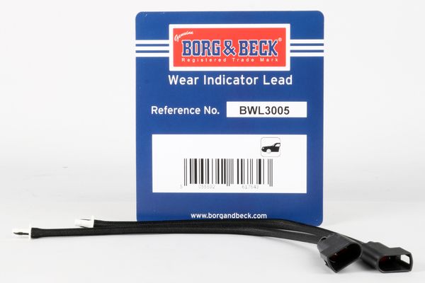 BORG & BECK figyelmezető kontaktus, fékbetétkopás BWL3005