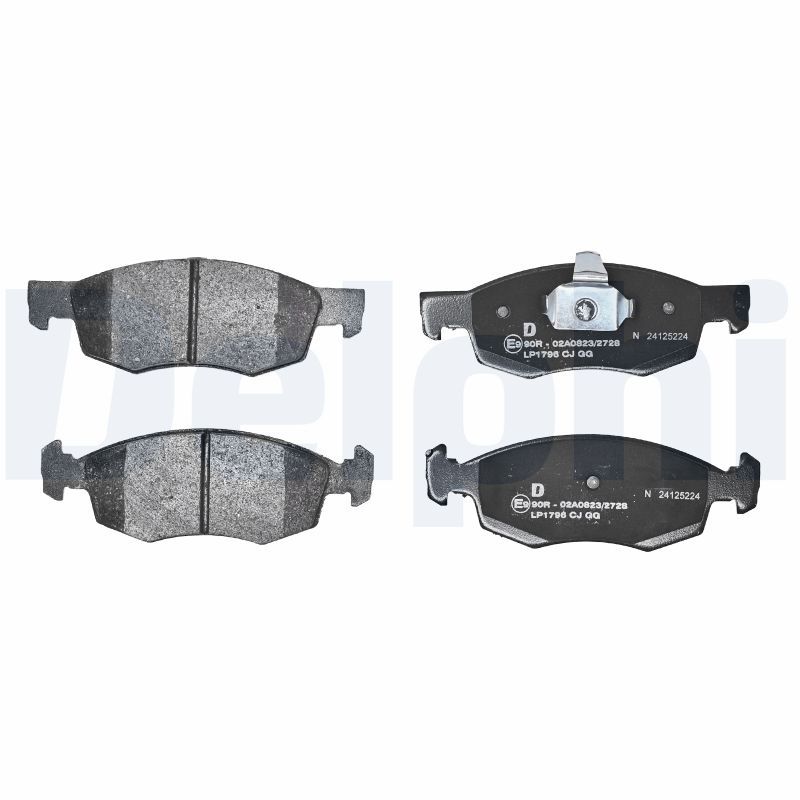 Piduriklotsi komplekt, ketaspidur, DELPHI LP1796