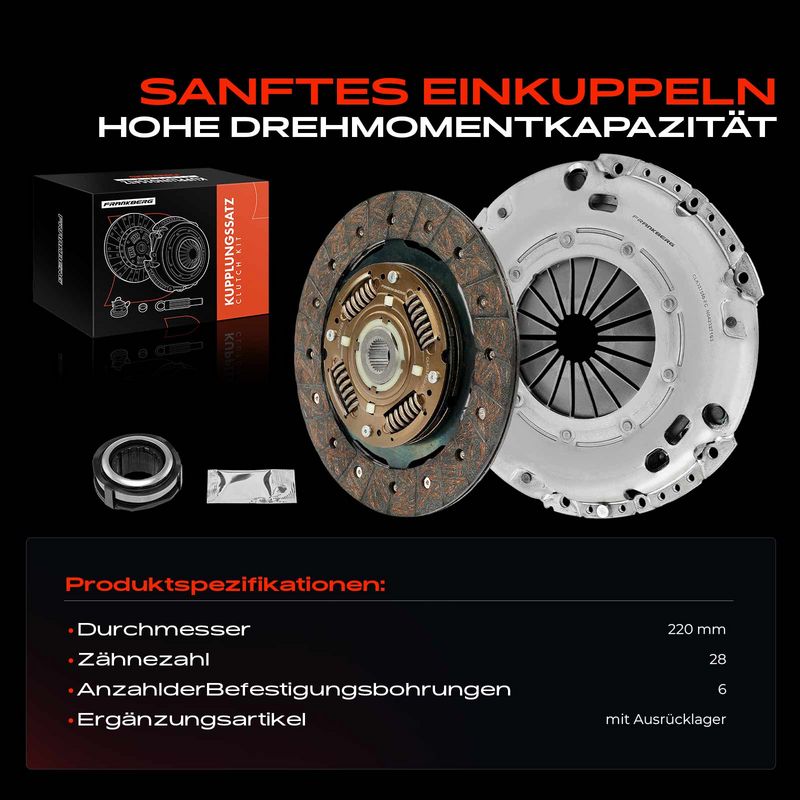 Frankberg 5481FB0037698 Sankabos komplektas