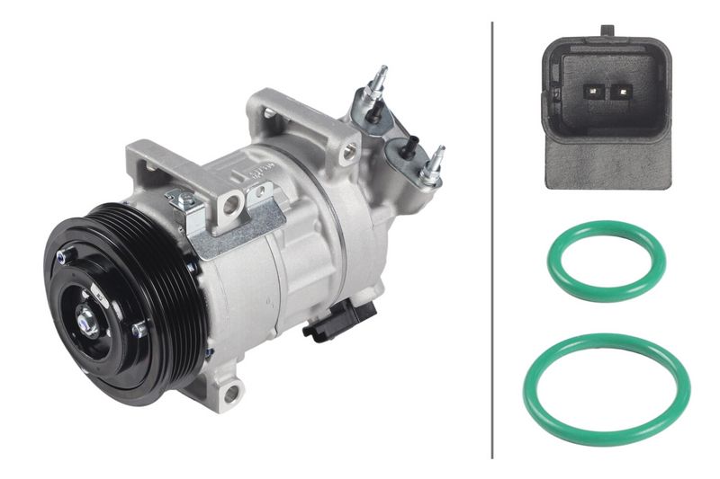 HELLA Compressor, air conditioning 8FK 366 204-531