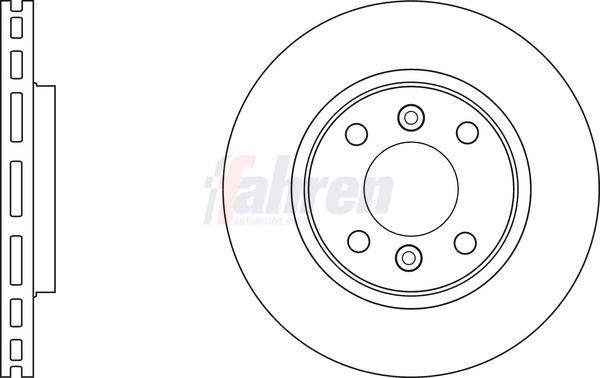 Fahren Brake Disc FBD6302