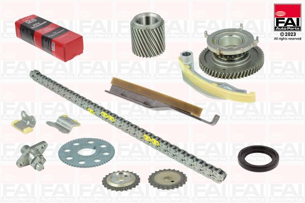 Комплект ланцюгів привода, Fai Autoparts TCK112