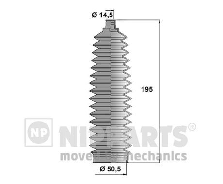 NIPPARTS gumiharang készlet, kormányzás N2842034