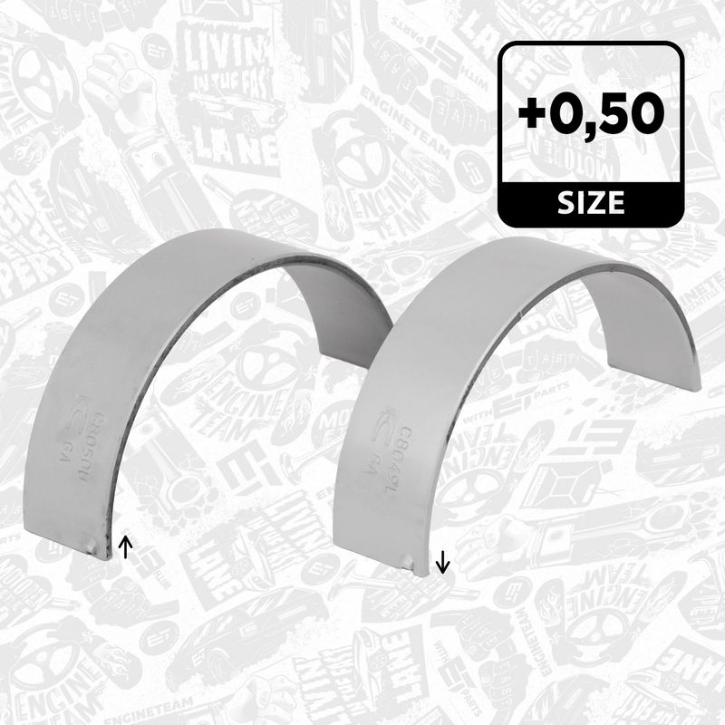 Product Image - Drijfstanglagerset - LP005250 - ET ENGINETEAM