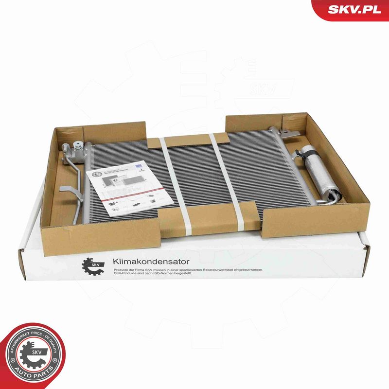 ESEN SKV 86SKV361 Condenser, air conditioning