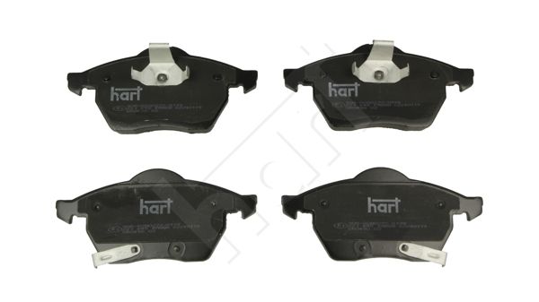 комплект спирачно феродо, дискови спирачки HART