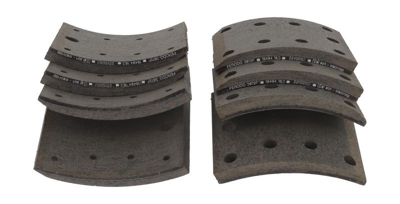 Set garnituri de frictiune, frana tambur K19486.1-F3672 FERODO