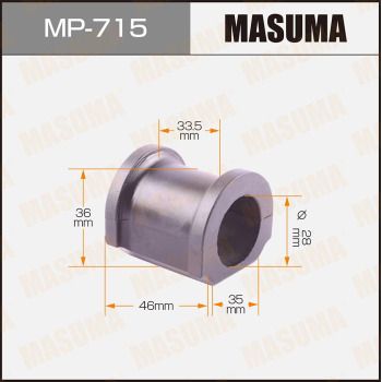 Втулка, стабілізатор, Masuma MP715