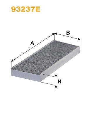 Filtr, vzduch v interiéru 93237E