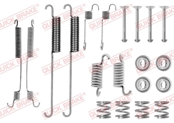 Комплект приладдя, гальмівна колодка, Quick Brake 105-0600