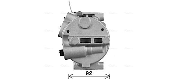 Компресор, система кондиціонування повітря, Ava HYAK498